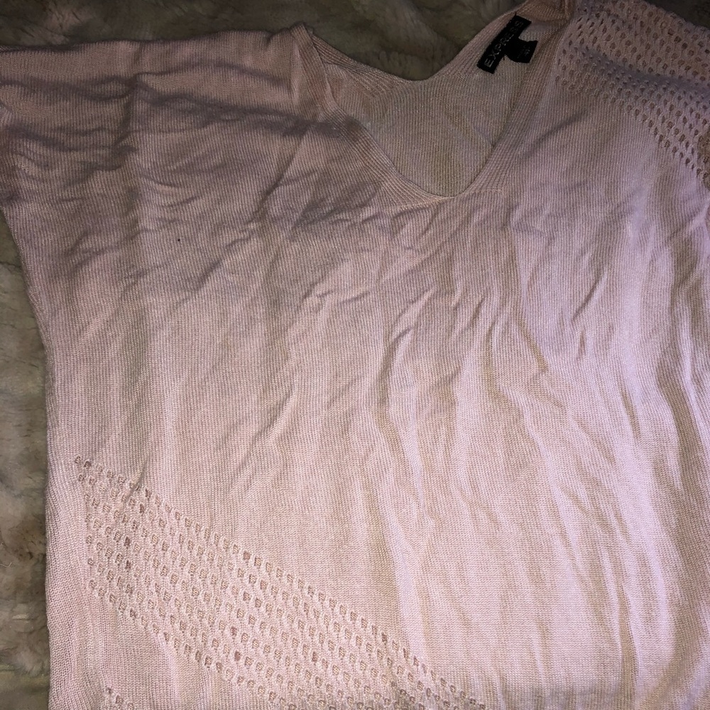Light pink sweater from express!